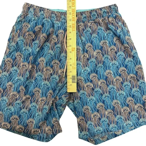 Peter Millar Seaside Collection Jellyfish Print Swim‎ Trunks Mens Large - Picture 5 of 6